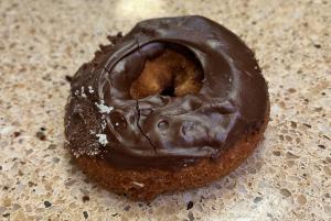 Cake Donut with Chocolate Glaze