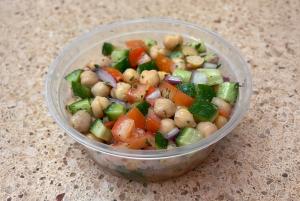 Chickpea garbanzo salad - 8 oz container