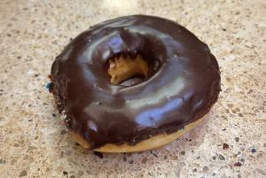 Yeast Donut with Chocolate Glaze