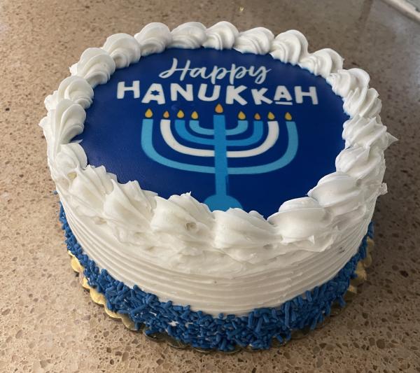 Hanukkah Cake 7